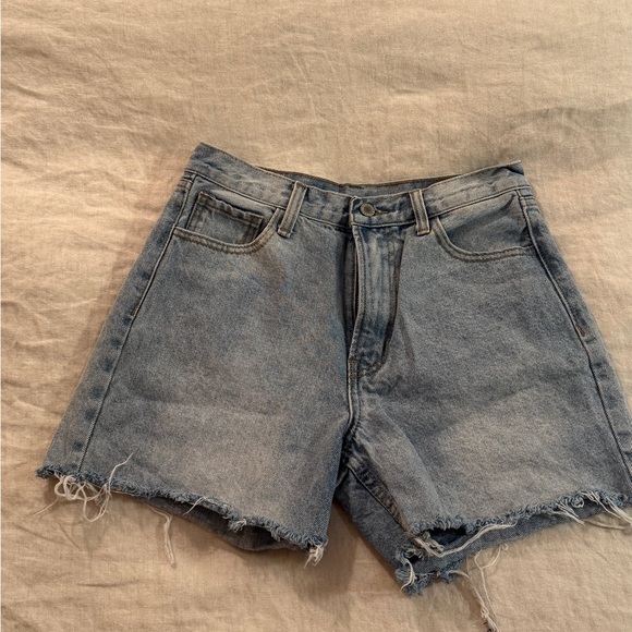 J. Galt Women's Light Blue Denim Shorts - Picture 2 of 3